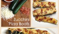Zucchini Pizza Boats